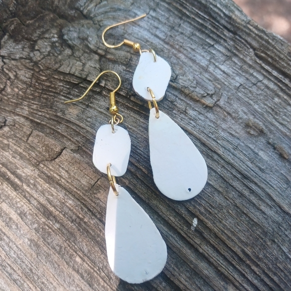 Handmade Polymer Clay Earrings - Picture 4 of 4